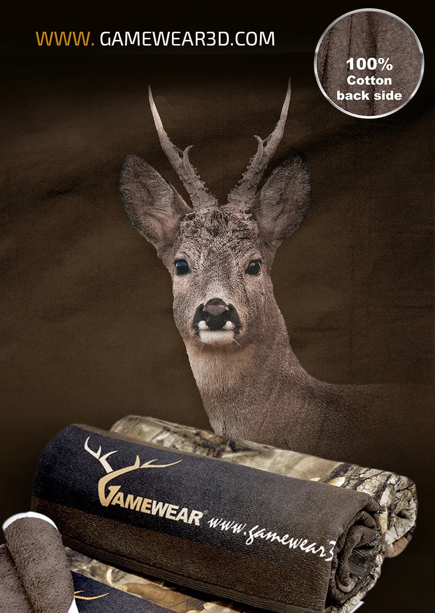 70x140cm Towel Roe Deer