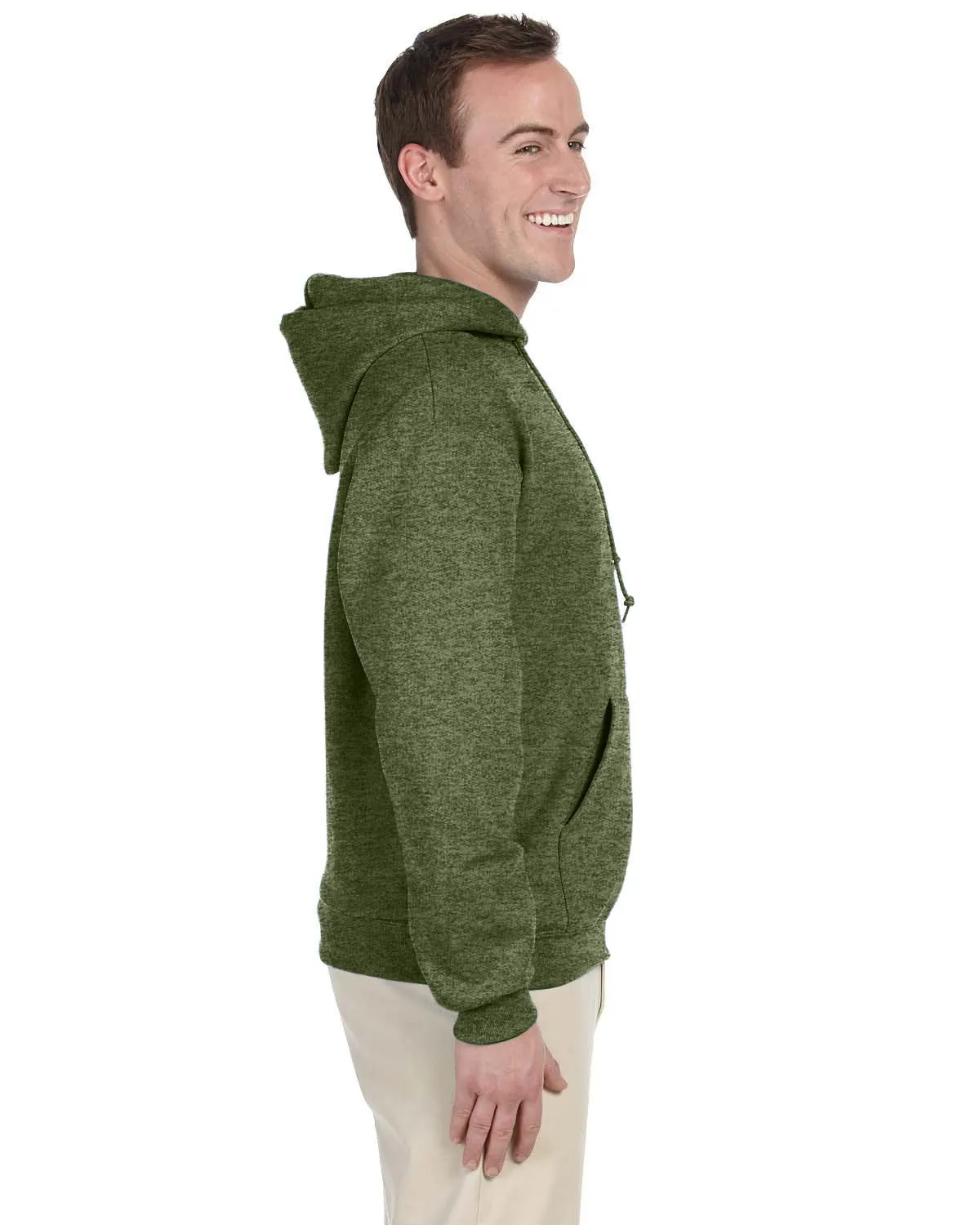 996-Jerzees-MILITARY GRN HTH
