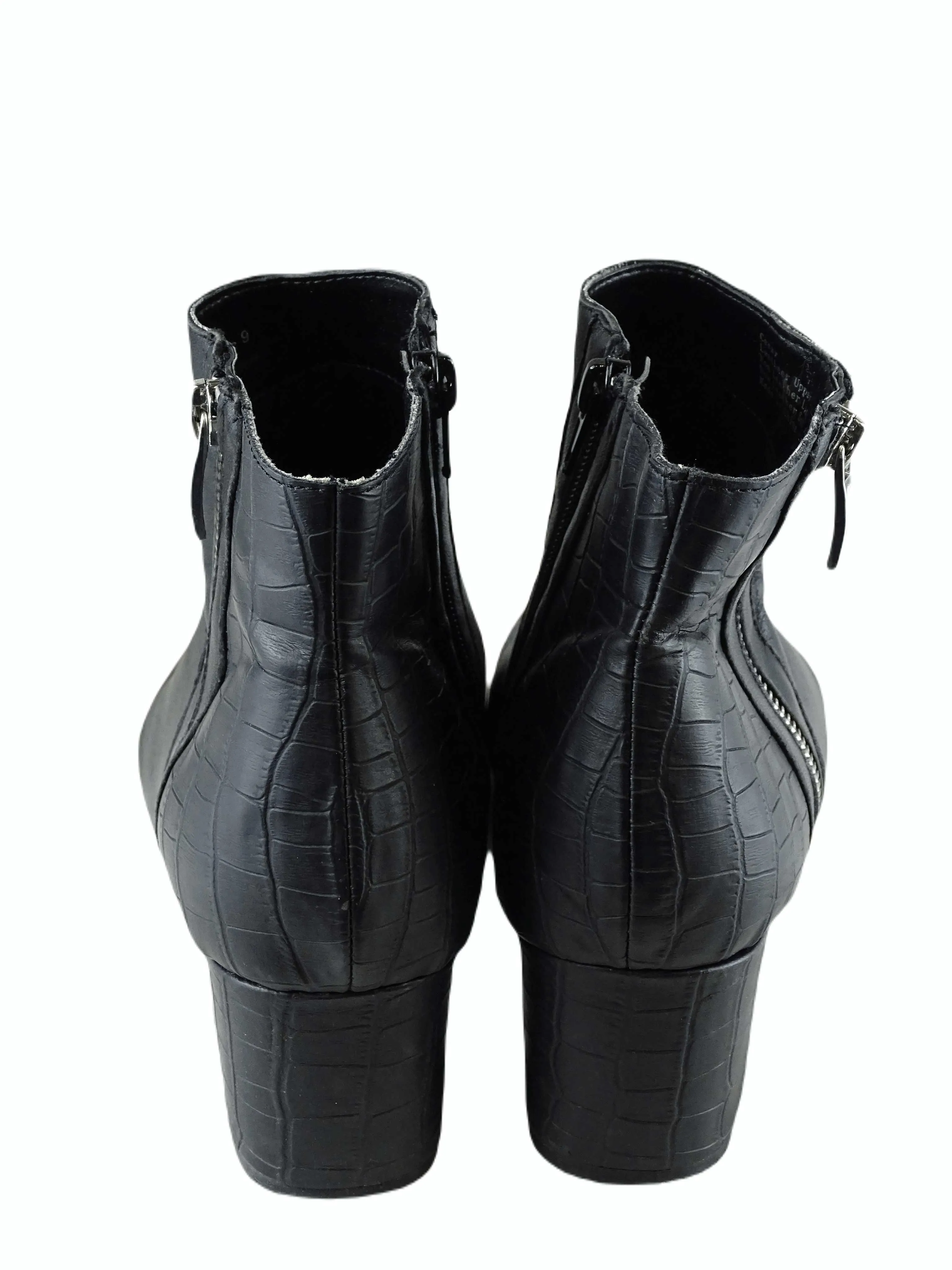 Airflex Black Ankle Boots AU/US 9 (EU 40)