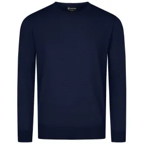 Baumwollpullover Rundhals Herren