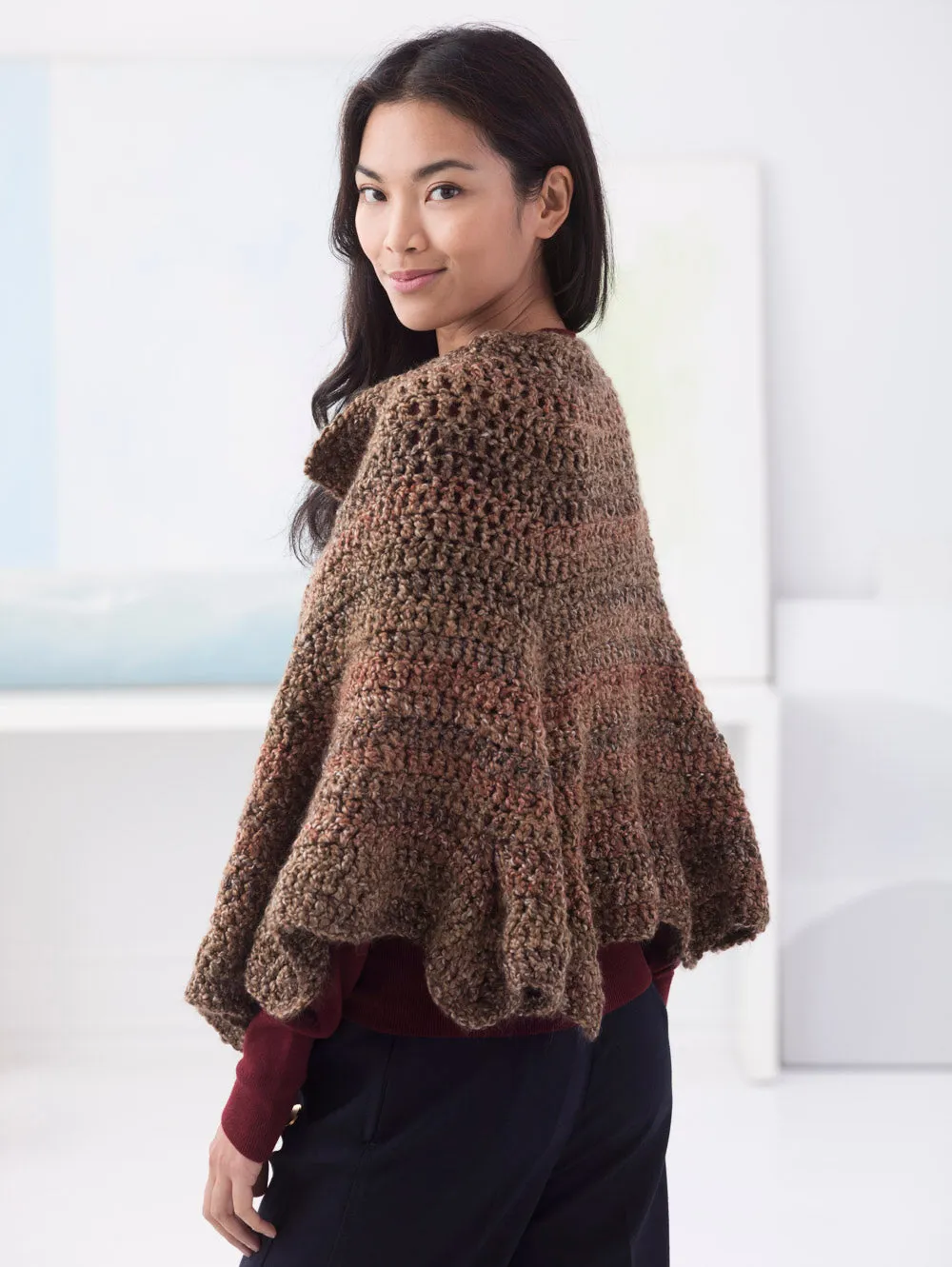 Buttoned Wrap (Crochet)
