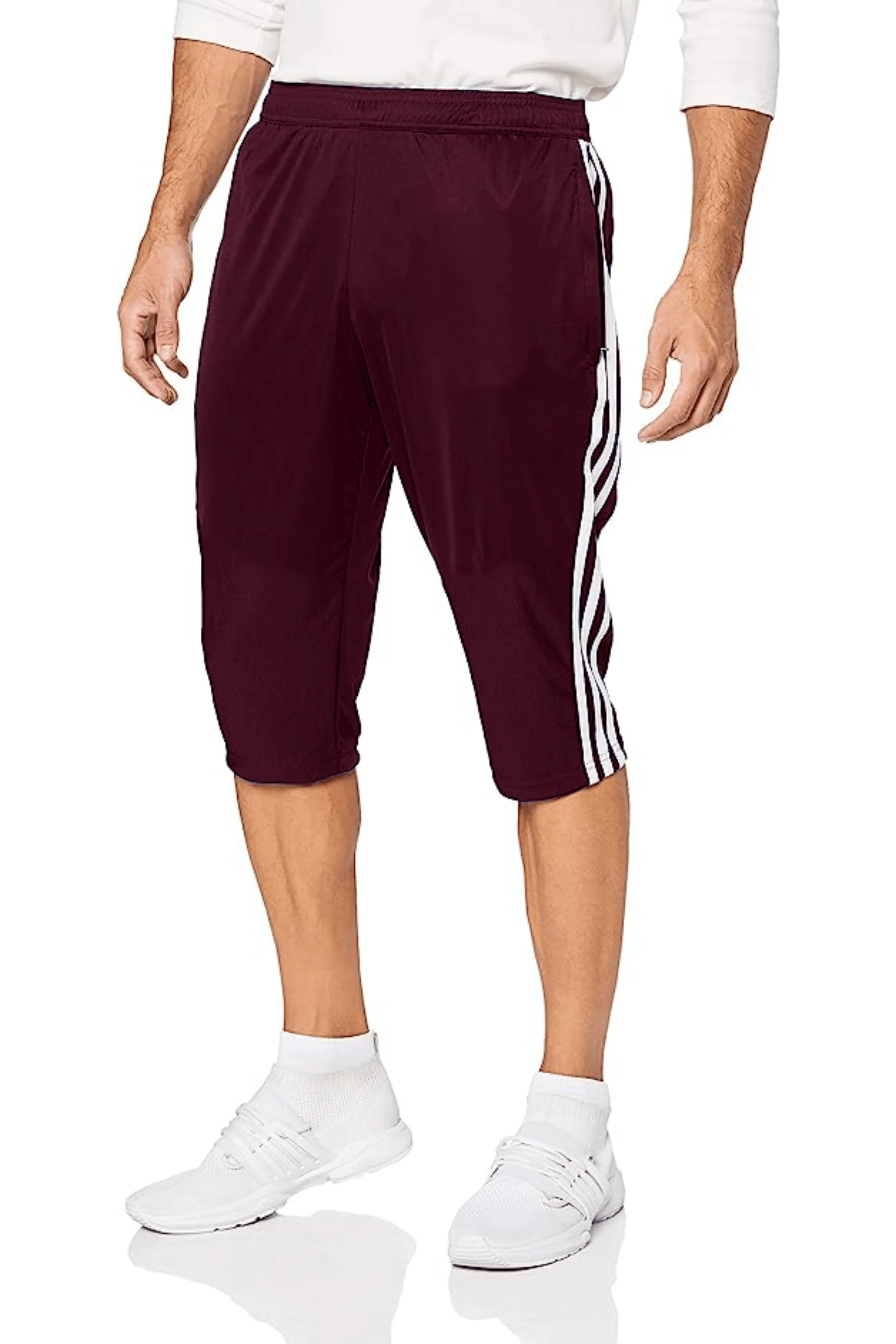 Cotton-Rib All Season Three Quarters Shorts