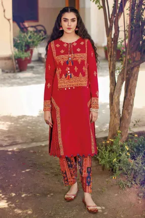 Gul Ahmed Summer 2022 · Essential 2PC Collection – 2PC Printed Lawn Shirt Trousers TL-371