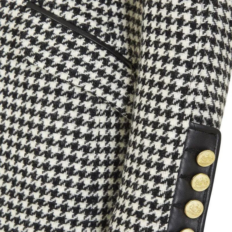 Holland Cooper Kempton Ladies Tweed Coat - Houndstooth