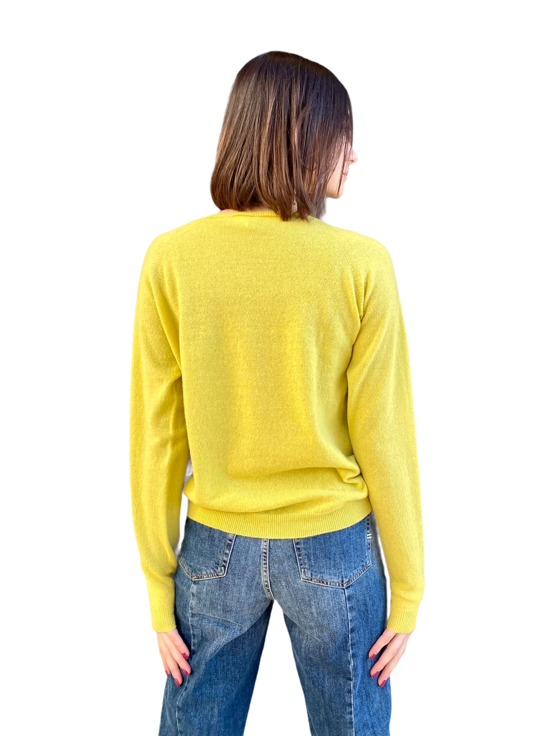 Kontatto yellow pullover
