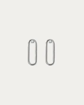 Link Ear Jackets - Silver