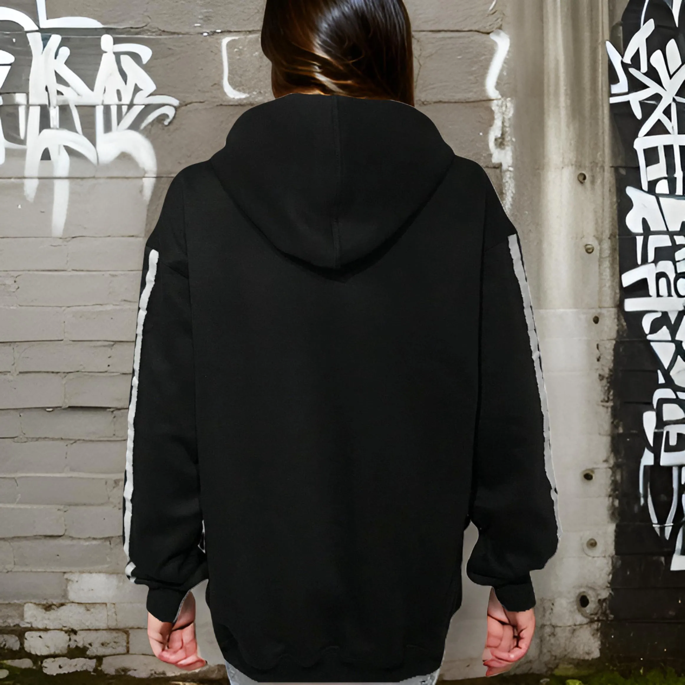 ^LUXURY^ (BLACK) ITALIAN EMBROIDERED PULLOVER HOODIES