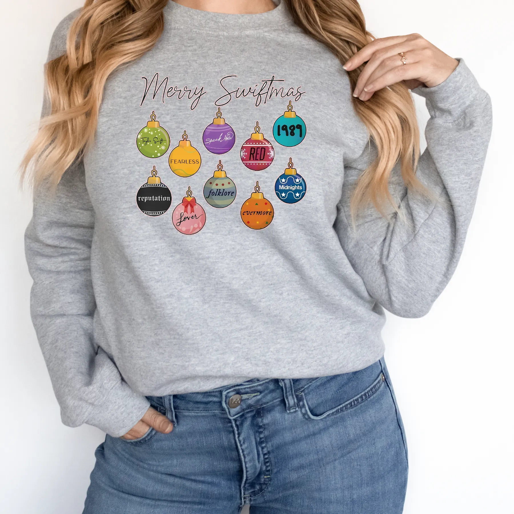 Merry Swiftmas Shirt, Sweatshirt, Christmas Mom shirt, Graphic T shirt