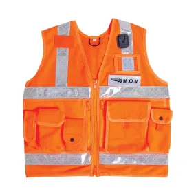 P3109 Utility/ SAR Vest - HiVis Orange