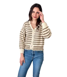 Please cream/ wood pullover