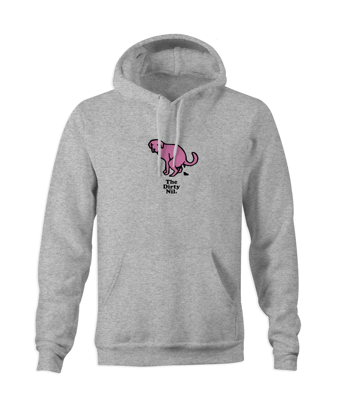 Pooper Pullover Hoodie (Athletic Grey)