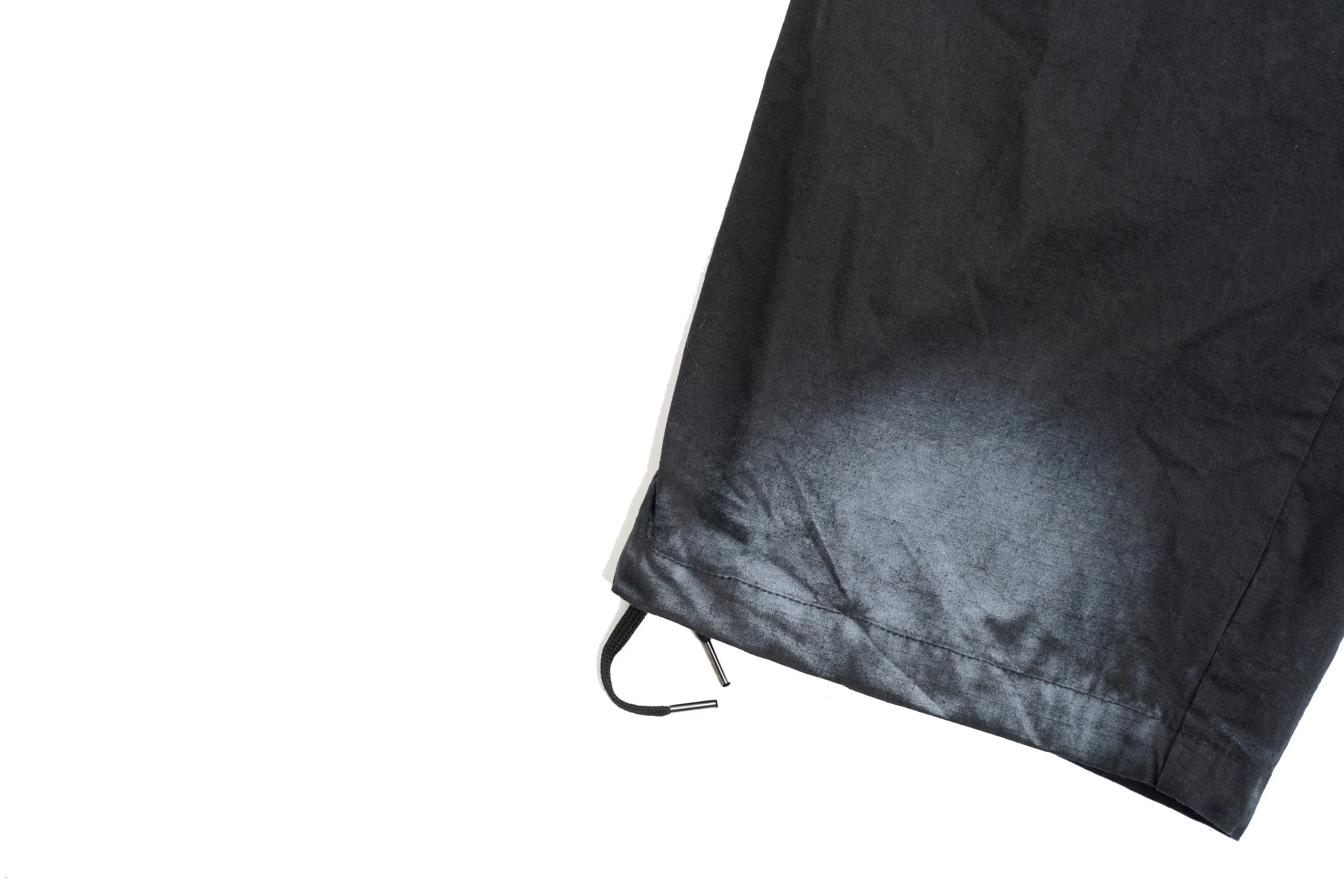 Spray Painted Cargo Trouser Black