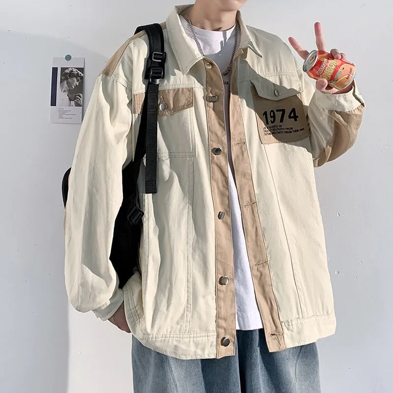 Spring Autumn Casual Premium Heavy Shirts Men Solid Loose Long Sleeve Shirts Male Hip Hop Thick Korean Man Woolen Coat New
