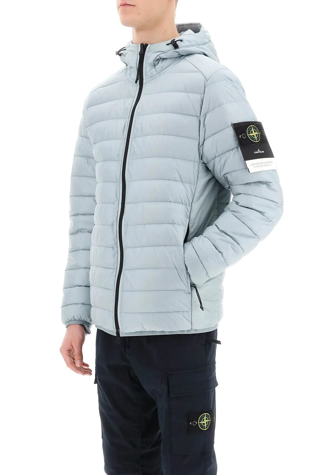 Stone Island Lightweight Jacket In R-Nylon Down-Tc