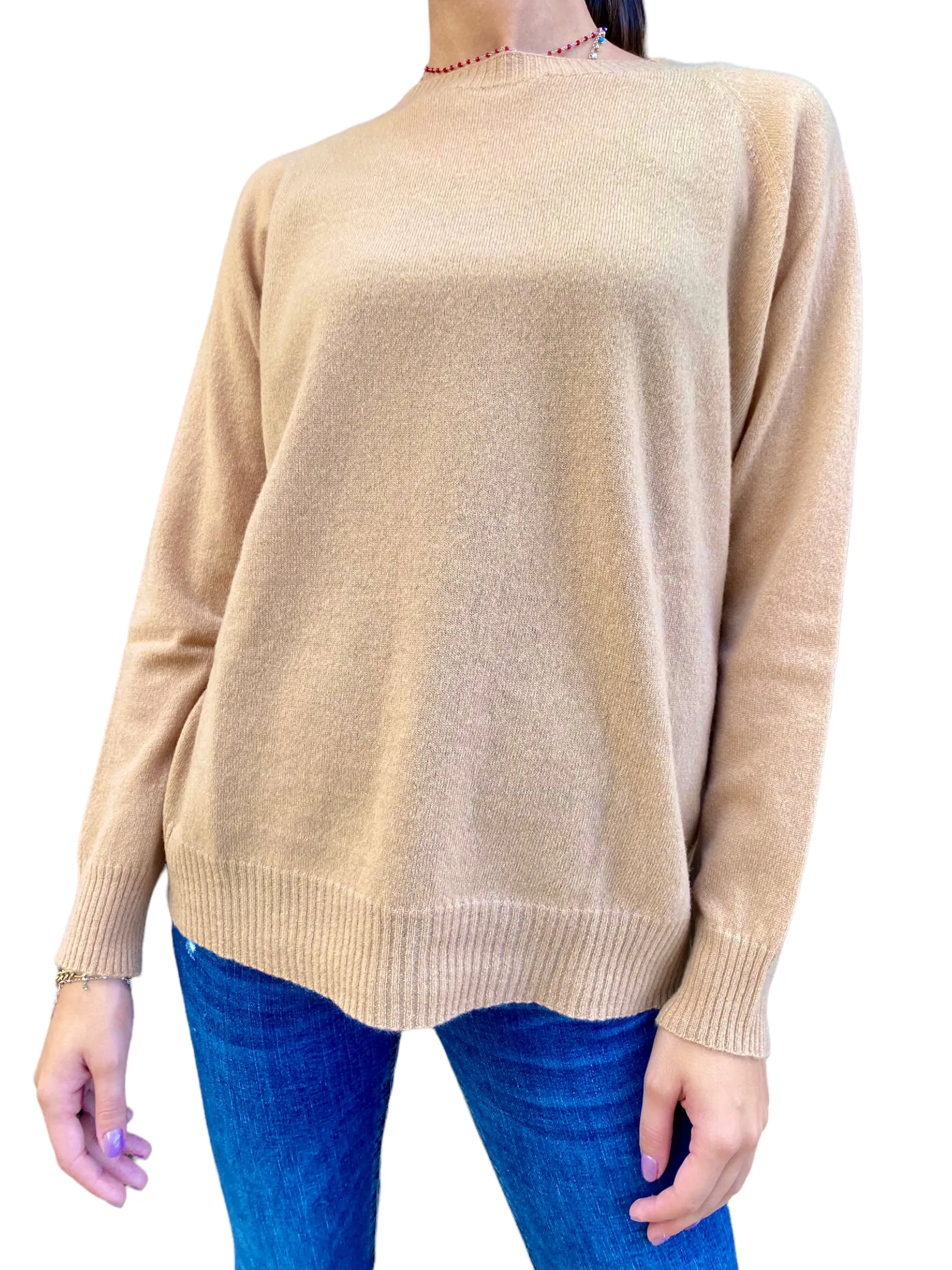 Vicolo camel cashmere pullover